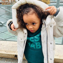 Load image into Gallery viewer, YES BAB organic kids hoodie