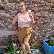 Load image into Gallery viewer, YES BAB blush easy tank (L & XL only)