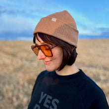 Load image into Gallery viewer, YES BAB narrow rib organic beanie