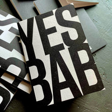 Load image into Gallery viewer, YES BAB A5 sketchbook
