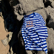 Load image into Gallery viewer, YES BAB organic stripe tee