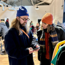 Load image into Gallery viewer, P+C's chunky rib organic beanie
