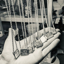 Load image into Gallery viewer, YES BAB gold pendant