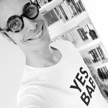 Load image into Gallery viewer, YES BAB white adult tee