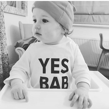 Load image into Gallery viewer, YES BAB organic romper