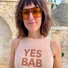 Load image into Gallery viewer, YES BAB blush easy tank (L & XL only)