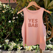 Load image into Gallery viewer, YES BAB blush easy tank (L & XL only)