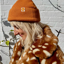 Load image into Gallery viewer, P+C's chunky rib organic beanie