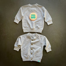 Load image into Gallery viewer, YES BAB organic kids varsity jacket
