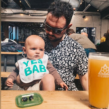 Load image into Gallery viewer, YES BAB organic cotton bib