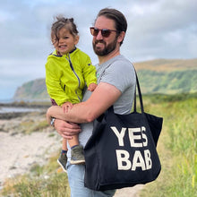 Load image into Gallery viewer, YES BAB giant canvas bag