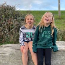 Load image into Gallery viewer, YES BAB organic kids hoodie