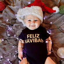 Load image into Gallery viewer, *New!* FELIZ NAVIBAB romper