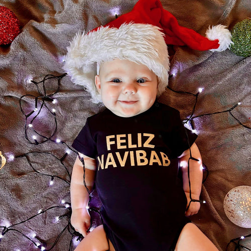*New!* FELIZ NAVIBAB romper