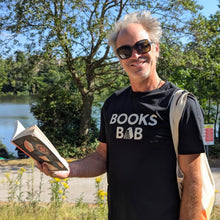 Load image into Gallery viewer, P+C's x BLF BOOKS BAB black tee