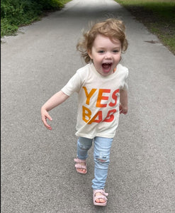 YES BAB sunshine ombre kids & babies tee