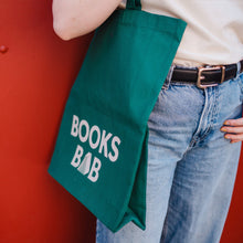 Load image into Gallery viewer, **New!** P+C's x BLF BOOKS BAB emerald tote