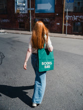 Load image into Gallery viewer, **New!** P+C's x BLF BOOKS BAB emerald tote