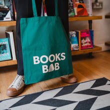 Load image into Gallery viewer, **New!** P+C's x BLF BOOKS BAB emerald tote
