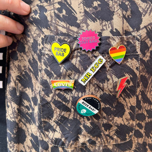 PRIDE BAB P+C x Selfridges enamel pin