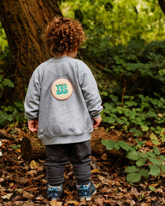 YES BAB organic kids varsity jacket
