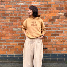 Load image into Gallery viewer, **New!** YES BAB organic caramel hoodie
