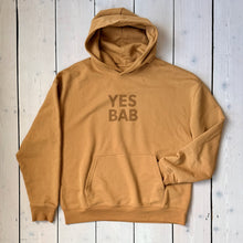 Load image into Gallery viewer, **New!** YES BAB organic caramel hoodie