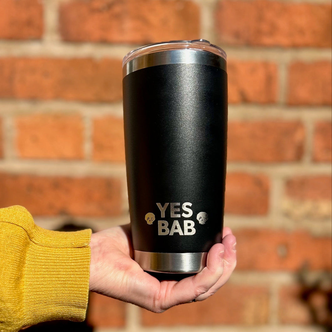 YES BAB thermal steel coffee cup