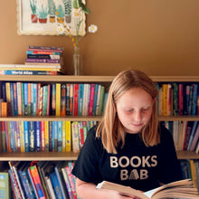 Load image into Gallery viewer, **New!** BOOKS BAB organic kids tee