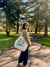 Load image into Gallery viewer, *New!* YES BAB giant botanical canvas bag