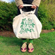 Load image into Gallery viewer, *New!* YES BAB giant botanical canvas bag