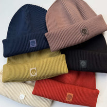 Load image into Gallery viewer, **New** P+C's organic ribbed beanie