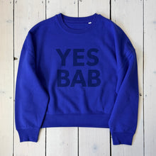 Load image into Gallery viewer, *New!* YES BAB French worker blue sweat