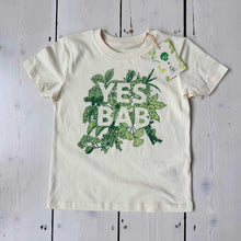 Load image into Gallery viewer, *New!* YES BAB organic botanical kids tee