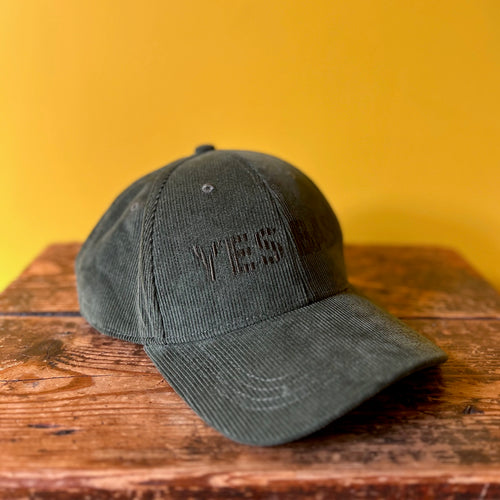 **New!**  YES BAB organic corduroy cap