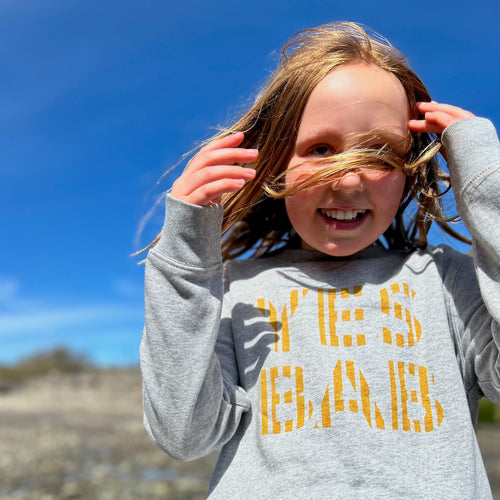 **Pre-order** YES BAB organic kids sweat