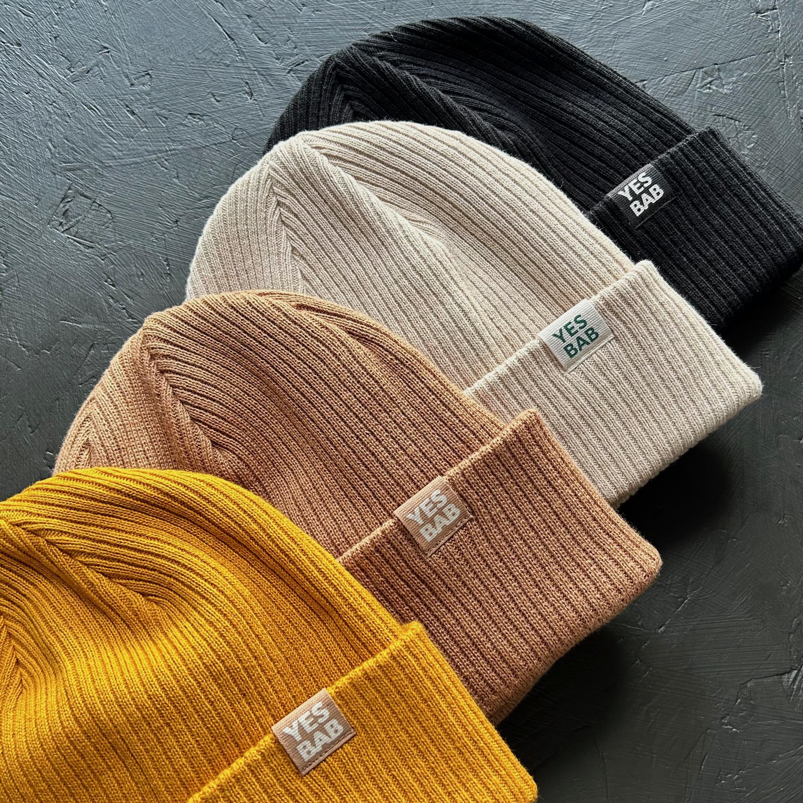 YES BAB narrow rib organic beanie – Punks & Chancers