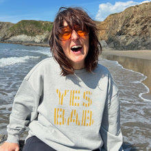 Load image into Gallery viewer, **New!** YES BAB marl oversize sweat
