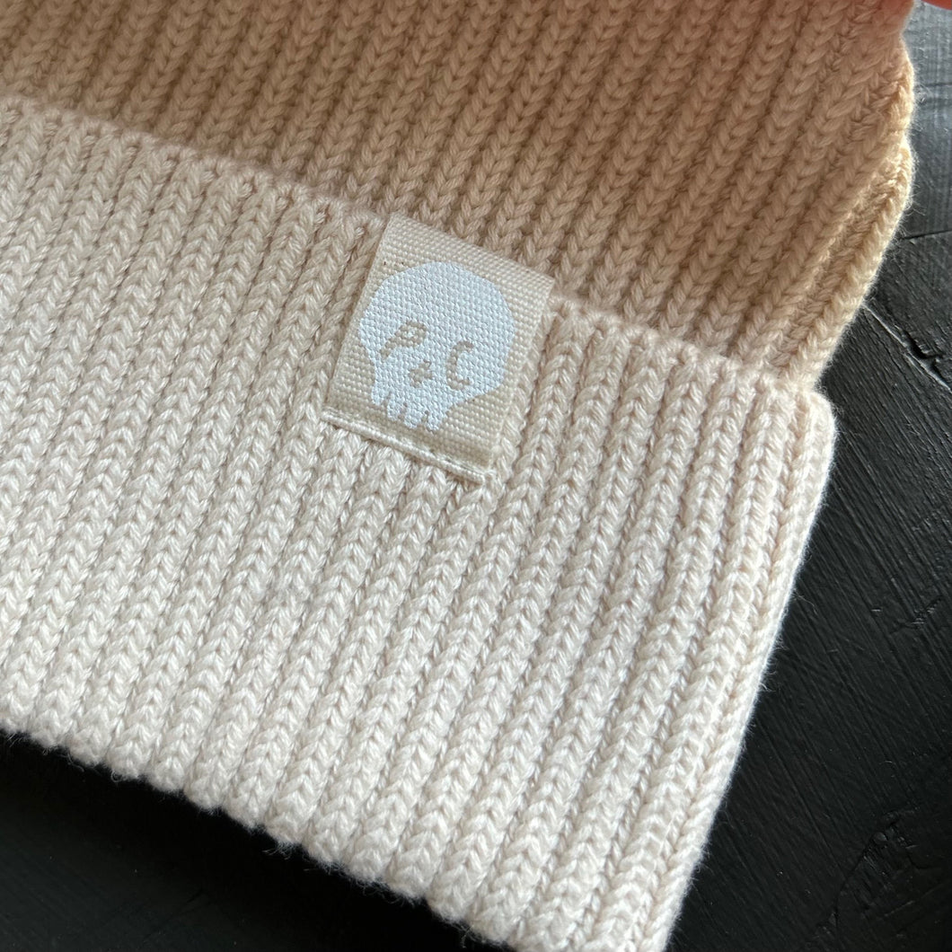 P+C's chunky rib organic beanie