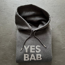 Load image into Gallery viewer, YES BAB organic charcoal hoodie