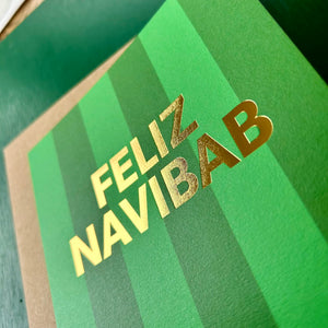 FELIZ NAVIBAB card