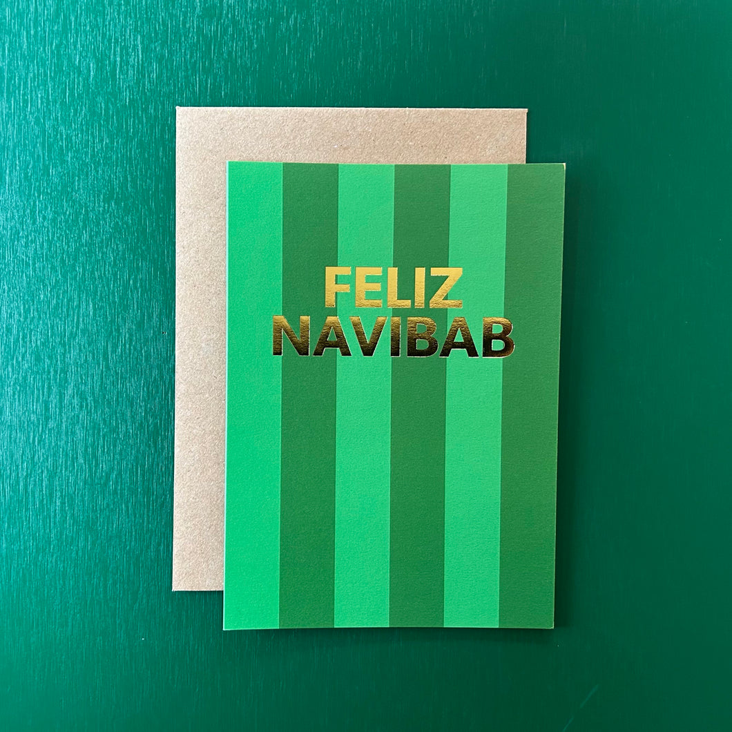 FELIZ NAVIBAB card