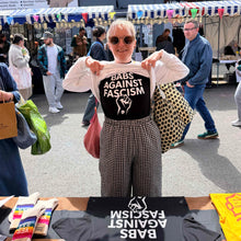 Load image into Gallery viewer, **New!** BABS AGAINST FASCISM adult tee