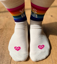Load image into Gallery viewer, *New!* YES BAB rainbow socks