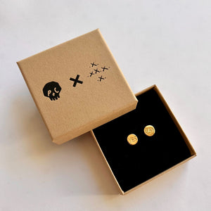 **New!** YES BAB gold earrings