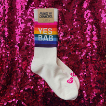 Load image into Gallery viewer, *New!* YES BAB rainbow socks