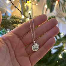 Load image into Gallery viewer, **New!** YES BAB droplet silver pendant
