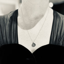 Load image into Gallery viewer, **New!** YES BAB droplet silver pendant