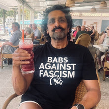 Load image into Gallery viewer, **New!** BABS AGAINST FASCISM adult tee