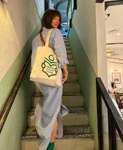 Load image into Gallery viewer, **New!** P+C&#39;s x BCT LIBRARIES canvas tote